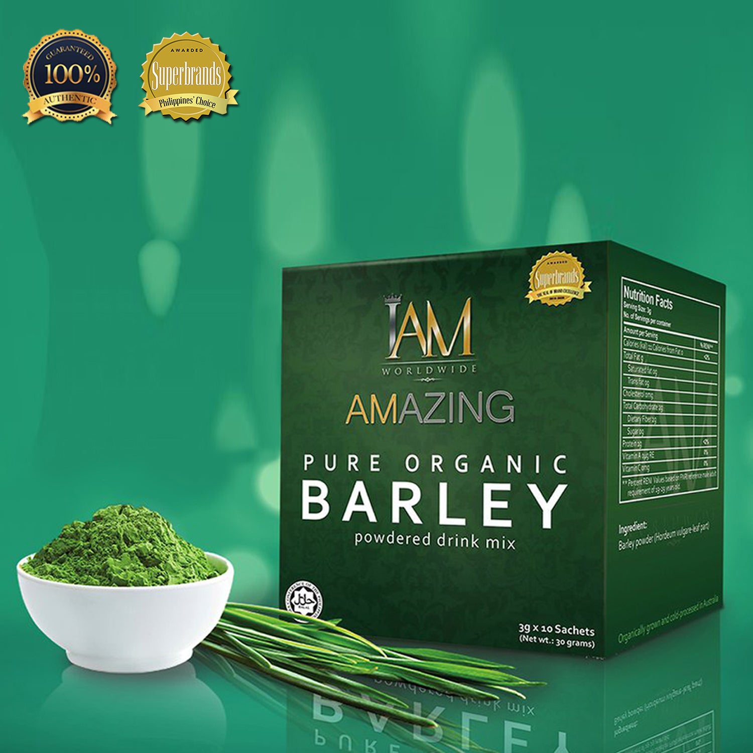 Amazing Pure Organic Barley